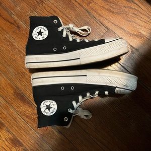 High top platform converse